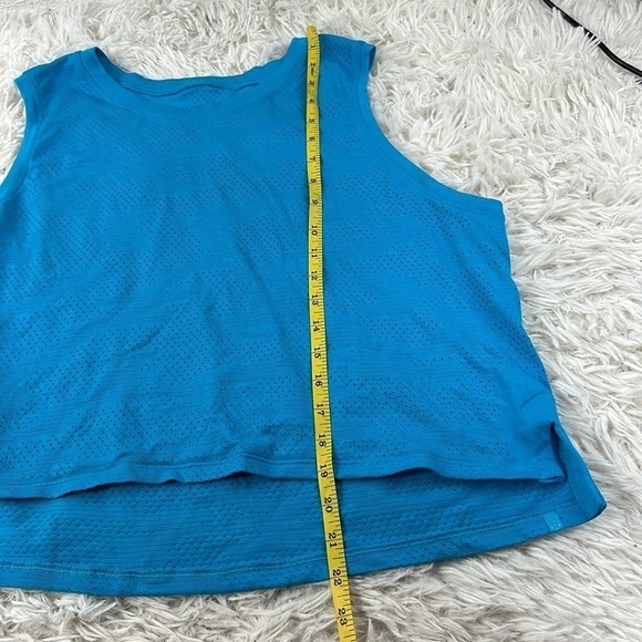 Lululemon Train to Be Tank *Camo Dot Camo Turquoise Tide / Turquoise Tide - Picture 3 of 5